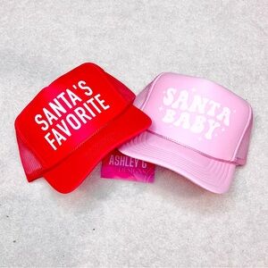 Santa’s Favorite Trucker Hat Red